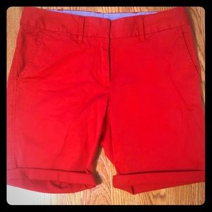 Izod Bermuda Shorts red